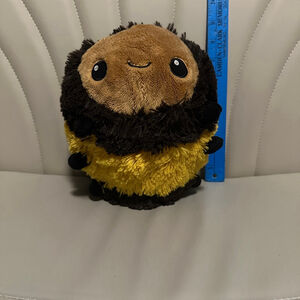 Squishable Bee Plush Toy Yellow Black One Size